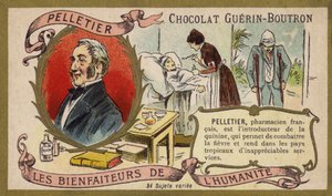 Pierre Joseph Pelletier, Fransız kimyager (chromolitho) by French School