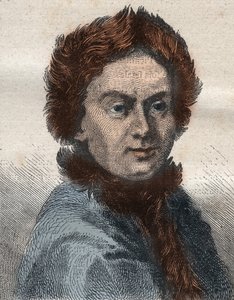 Pierre Louis Moreau de Maupertuis, gökbilimci (1698 - 1759) - "18. Yüzyılın Büyük Denizcileri"nden alınan çizim by French School