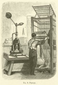 Piquage (gravür) by French School