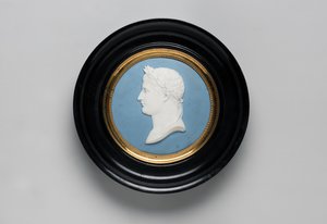 Plak, c.1790 (sert hamurlu porselen) by French School