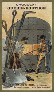 Poker ve kömür küreği by French School