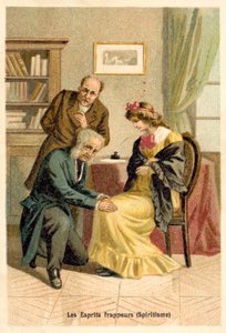Poltergeistler (ruhçuluk) (chromolitho) by French School