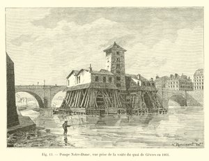 Notre-Dame pompası, 1861