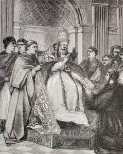 Papa Gregory IX, Paul Lacroix tarafından yayınlanan, Londra c.1880