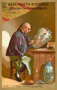 Porselen (kromolitho) by French School