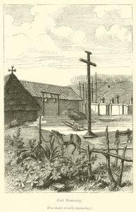 Port Monterey (gravür) by French School