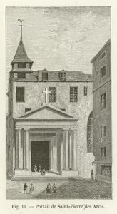 Saint-Pierre des Arcis Portalı by French School