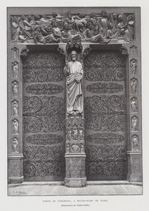 Son Yargının Portalı, Notre Dame de Paris (litto) by French School