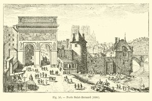 Porte Saint-Bernard, 1680 by French School