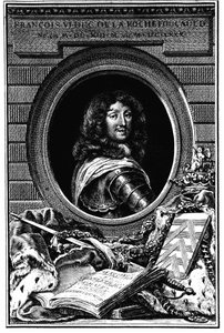 Portre François 6, Rochefoucauld Dükü (1613-1680) - Aile Arşivleri. by French School