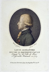 Portre Louis Alexandre de la Rochefoucauld, Enville Dükü (D