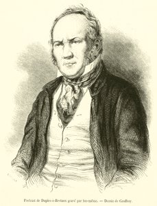 Portre de Duplessi-Bertaux mezarı (gravür) by French School