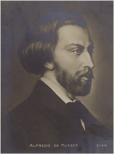 Alfred de Musset'in Portresi by French School