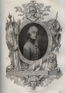 Avusturya-Teschen Charles-Louis (Avusturya Teschen Charles Louis) (1771-1847) (Erzherzog Karl von Osterreich) Avusturya Arşidükü, Teschen Dükü - Arşidük Charles, Teschen Dükü - "" Yeni Ulusal Ansiklopedi "den" Maurice La Charest tarafından by French School