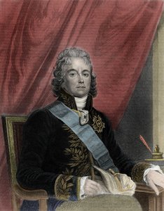 Charles Maurice de Talleyrand Perigord (1754-1838), Fransız politikacı portresi. by French School