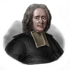Charles Rollin (1661-1741) Fransız tarihçi ve eğitimci portresi. by French School
