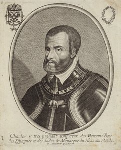Charles V, Kutsal Roma İmparatoru portresi by French School