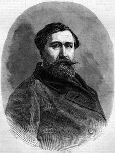 Kont Alfred Emilien de Nieuwerkerke (1811-1892), Fransız heykeltıraş ve yüksek yetkilinin portresi. 4 Mayıs 1861 tarihli “” Le Monde Illustré” n°212