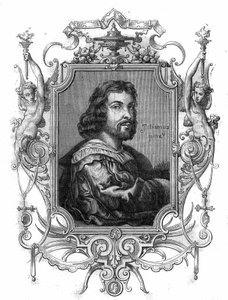 Büyük olarak bilinen Germania İmparatoru I. Otto'nun portresi (Otton, 912-973). Maurice Lachatre tarafından “Yüzyıllar boyunca Papalar-krallar-kraliçeler-ve-İmparatorların Tarihi”nde gravür by French School