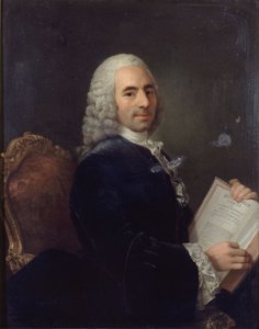 François Quesnay'in (1694-1774) portresi, Louis XV'in doktoru ve fizyokrat, 1743'ten sonra (tuval üzerine yağlıboya) by French School