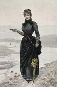 Çingene Portresi (Sibylle Gabrielle Marie Antoinette Riquetti de Mirabeau, Martel de Janville Kontesi) (1849-1932), Fransız yazar Fren by French School