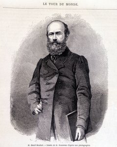 Henri Mouhot'un Portresi - “”Tour du Monde”da”, 2. yy. 1863 by French School