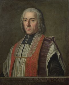 Jacques Denis Cochin'in Portresi (1726-83) Hopital Saint-Jacques'in Kurucusu
