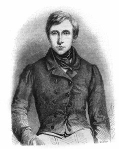 Jean Auguste Pelage Brizeux (1803-1858), Fransız şair portresi. by French School
