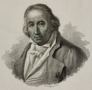 Jacquard (1752-1834), Fransız dokumacı ve Jakarlı tezgahın mucidi Joseph Marie Charles'ın portresi, Guadagnini tarafından gravür by French School