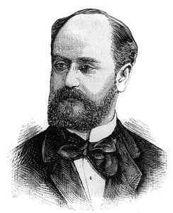 Jules Develle (1845-1919), Fransız politikacı portresi. “” Resimli Dünya” da gravür, 16 Ocak by French School