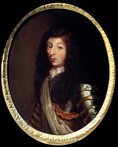 Louis II'nin Bourbon Prensi (Bourbon-Conde) portresi, Grand Conde (1621-1686) 17. yüzyıl Fransız Okulu'nun resmi. Paris, Musee de l'Armee by French School