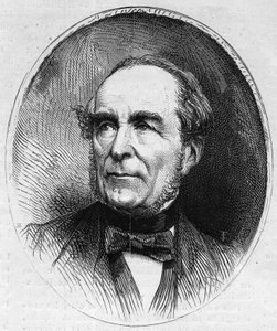 Louis Vitet (1802-1873), Fransız politikacı portresi. 13 Haziran 1873 tarihli “Le Monde Illustré”” n°844