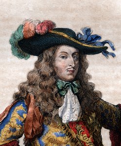 Louis de Bourbon, Conde Prensi (1621-1686), Fransız general, le Grand Conde olarak bilinen portresi. by French School