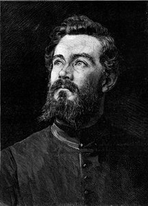 Michel Alexandre Debaize'nin (Abbe Debaize) (1845-1879), Fransız din adamı ve gezgin portresi. Gravür, 14 Şubat 1880 tarihli “Le Monde Illustré” n°1194. by French School