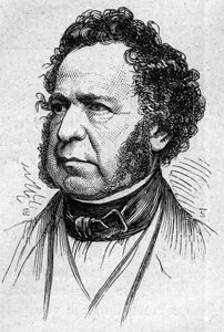 Paul Duke of Noailles (1802-1885), Fransız tarihçi ve akademisyen portresi. 14 Mart 1874 tarihli “Le Monde Illustré” n°883