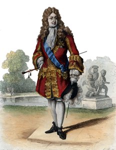 Philippe II, Orleans Dükü (1674-1723) portresi. by French School