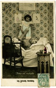 Kartpostal: Toto hasta, harika çareler, Prens by French School