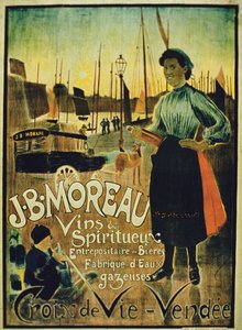 J.B. Moreau, Vendee tarafından yapılan Croix de Vie reklam afişi