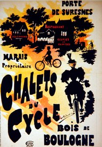 Porte de Suresnes yakınlarındaki Bois de Boulogne Chalets du Cycle