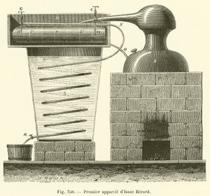 Isaac Berard'ın ilk kamerası (gravür) by French School