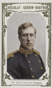 Belçika Prensi Albert (renkli fotoğraf) by French School