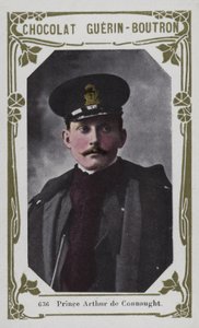 Prens Arthur de Connaught (renkli fotoğraf) by French School