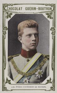 Prens Ferdinand de Baviere (renkli fotoğraf) by French School
