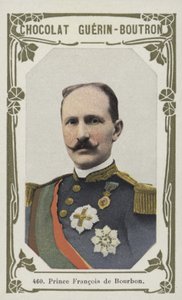 Prens Francois de Bourbon (renkli fotoğraf) by French School