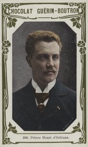 Prens Henri dOrleans (renkli fotoğraf) by French School