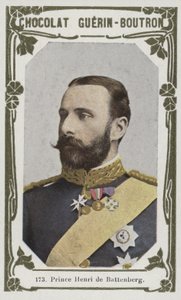 Prens Henri de Battenberg (renkli fotoğraf) by French School