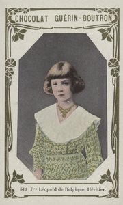 Prens Leopold de Belgique, Heritier (renkli fotoğraf) by French School