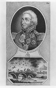 Prens Mihail İllarionoviç Golenischev-Kutuzov (lito) by French School