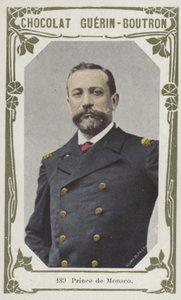 Prince de Monaco (renkli fotoğraf) by French School