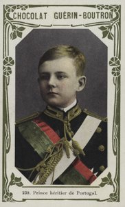 Prince heritier de Portugal (renkli fotoğraf) by French School